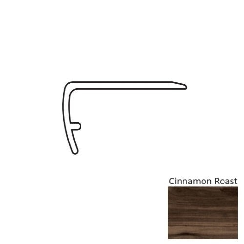 American Charm 6 Roaring River Cinnamon Roast Stairnose Trim