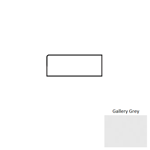 Soho Gallery Grey Ceramic Wall Trim