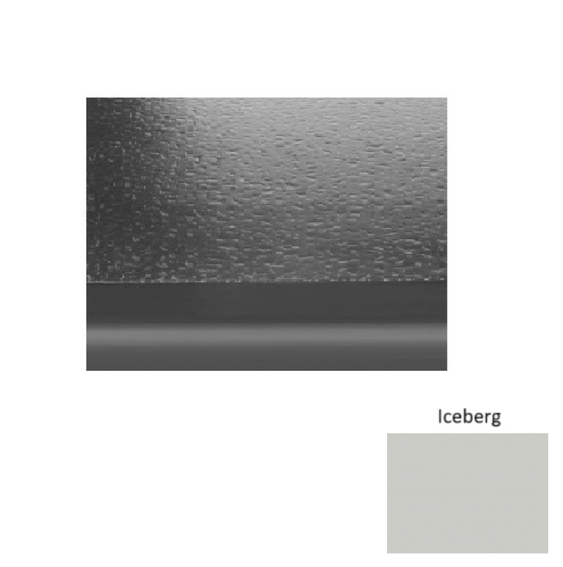 Solid 99 Iceberg Hammered Stair Tread