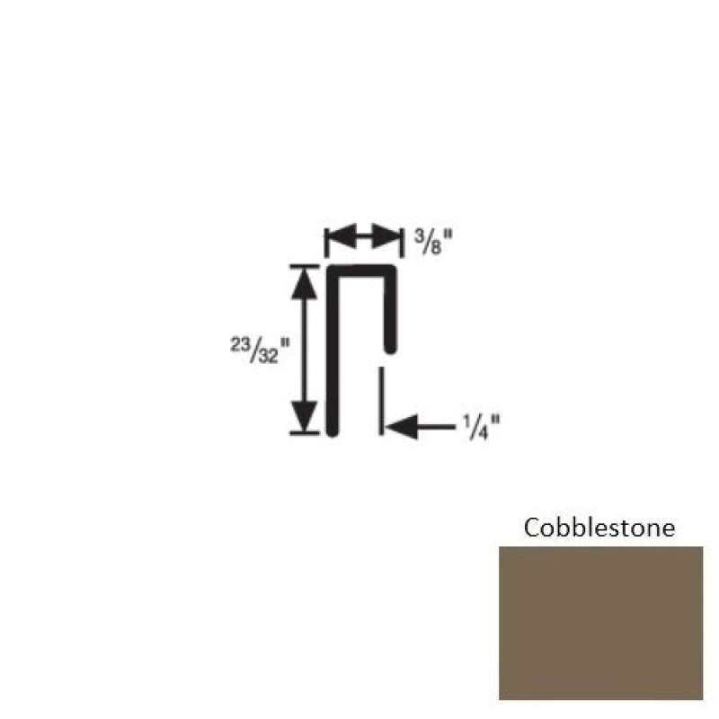 Flextones Cobblestone Vinyl Carpet Cove Cap