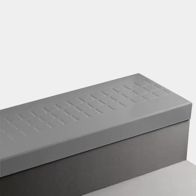 Johnsonite Shark Fin Raised Square Rubber Moulding / Trim