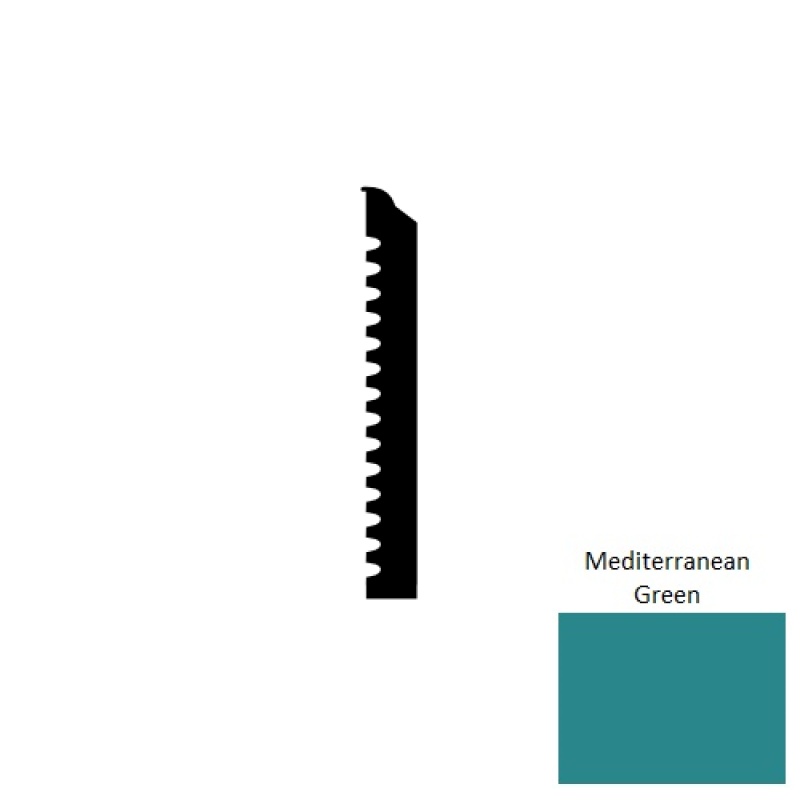 Mediterranean Green Regal SCR Rubber Wall Base