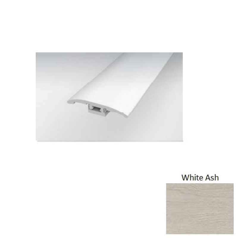 Cyrose White Ash Luxury Vinyl Moulding / Trim - 2" X 94" 4 In 1 Transition - Matte