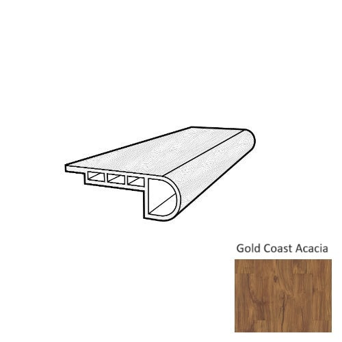 Coretec Plus Gold Coast Acacia Flush Stairnose Trim