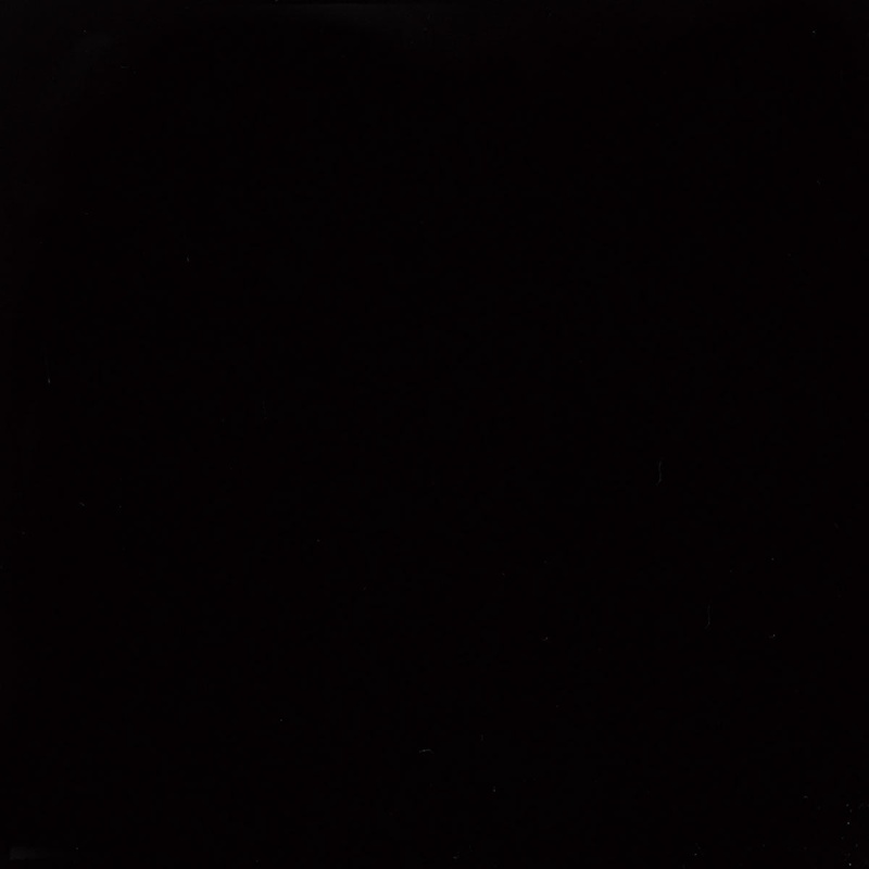 Color Wheel Classic Black Ceramic Tile - Semi Gloss
