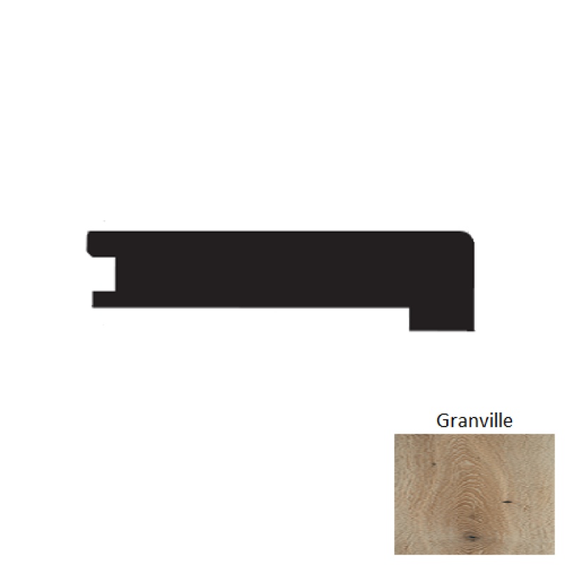 Mediterranean Granville Hardwood Stair Nose Trim