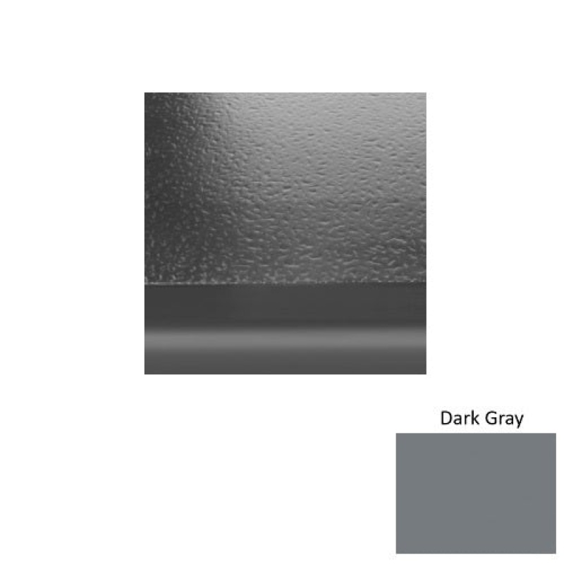Solid 99 Dark Gray Hammered Rubber Stair Tread