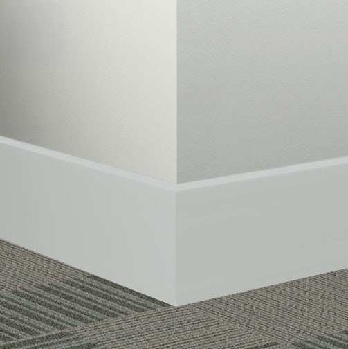 Johnsonite Platinum Rubber Millwork Contoured Wall Base - 2 1/2" X 96" X 3/8" Mandalay 2.5" - Millwork Contoured Wall Base