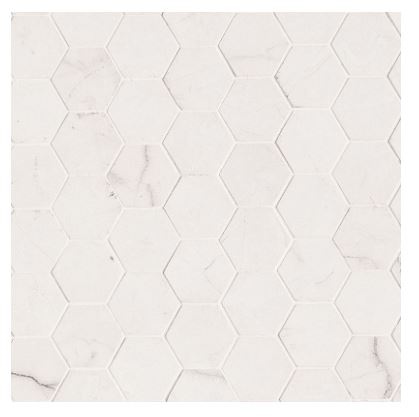 Brighton Grey Porcelain Mosaic - 2" Hexagon