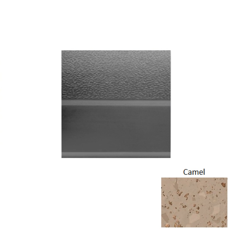 Renew 93 Camel Rubber (Sq) Stair Tread - Textured
