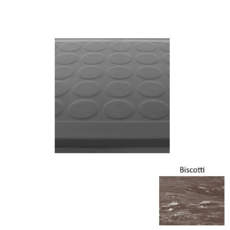 Marbleized Biscotti Textured Rubber Stair Tread
