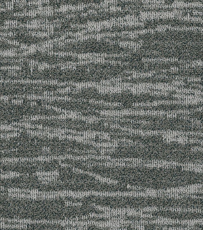 Modern Terrain Tidewater Glacier Nylon Carpet Tile - Loop - 18" X 36"