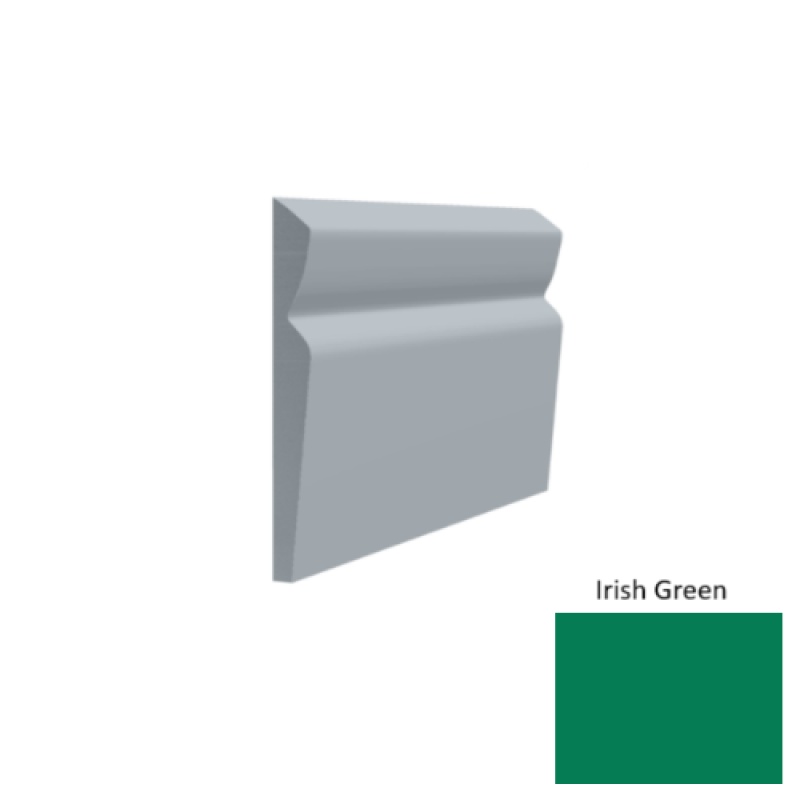 Contours #80 Divine Irish Green Rubber Profiled Wall Base