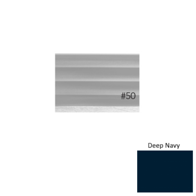 Pinnacle Plus #50 Impressions Deep Navy Rubber Coil Wall Base, 4" x 60 Ft