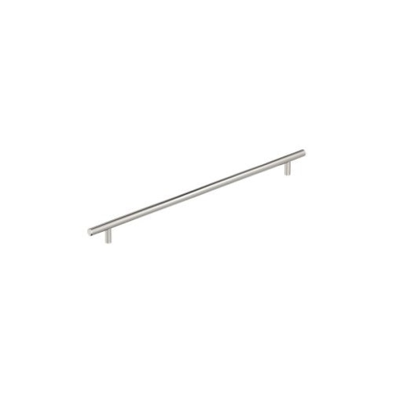 Bar Pulls Carbon Steel Bar Cabinet Pull - Polished Nickel