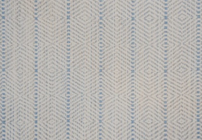 Fine Weave Kariba Soft Sky Wool Carpet - Textured