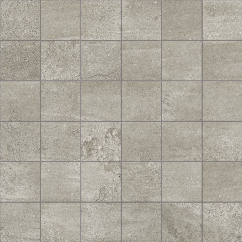 Ecocrete Sage Porcelain Mosaic - 2" X 2" - Honed