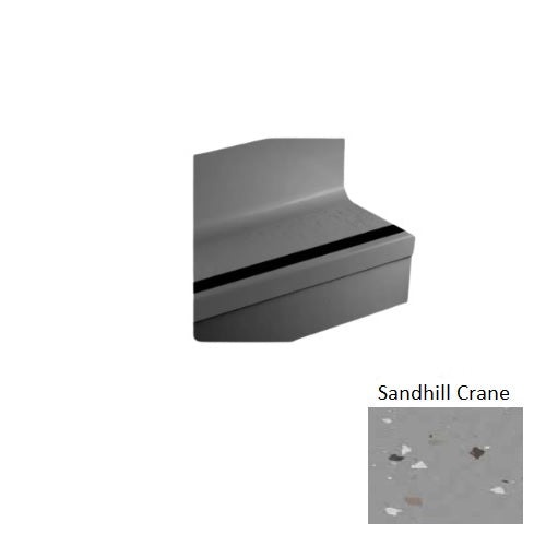 Johnsonite Sandhill Crane Rubber Stair Tread with Riser