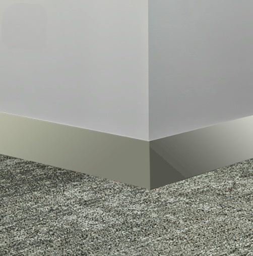 Johnsonite Macadamia Rubber Millwork Contoured Wall Base - 2 1/2" X 96" X 1/4" Monument - Millwork Contoured Wall Base
