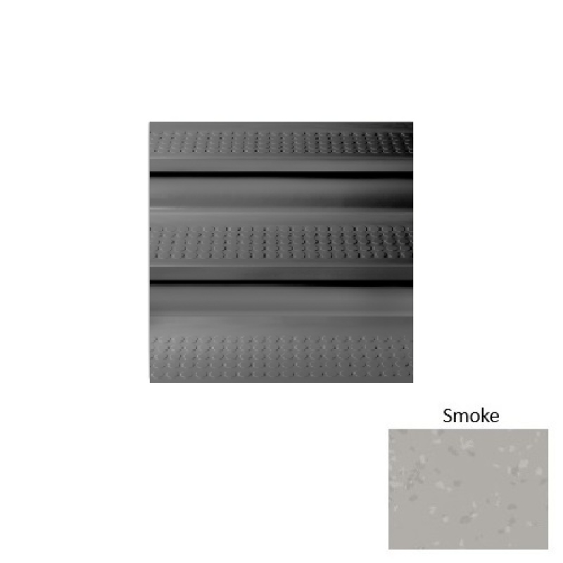 Symmetry 98 Smoke Vantage Textured Rubber Stair Tread