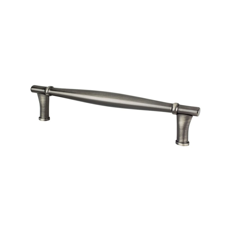 Berenson Dierdra Zinc Bar Pull - Vintage Nickel - 5 1/16" (128 Mm) Center To Center