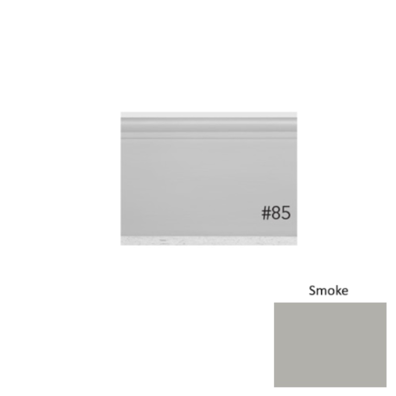 Pinnacle Plus #85 Fashion Smoke Rubber Coil Wall Base