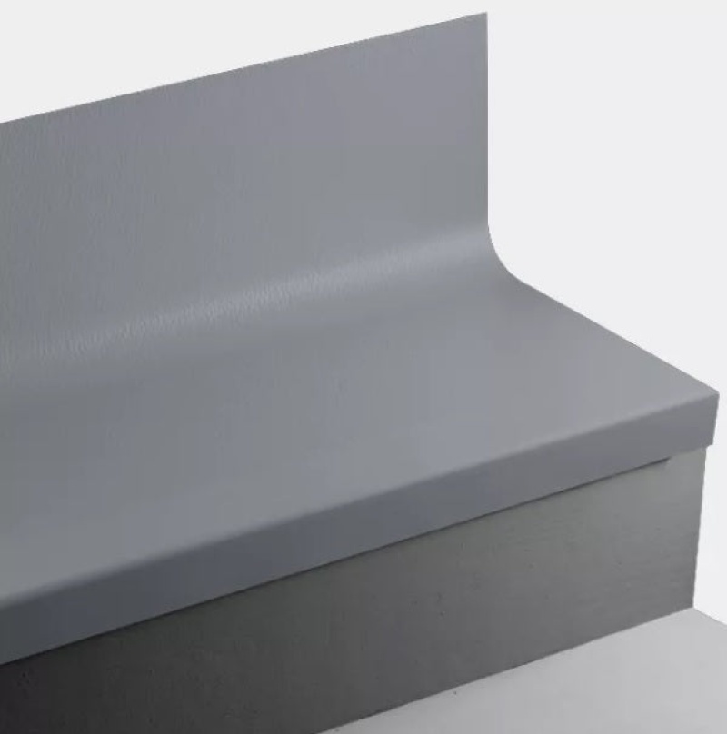 Johnsonite Inkwell Hammered Rubber Moulding / Trim