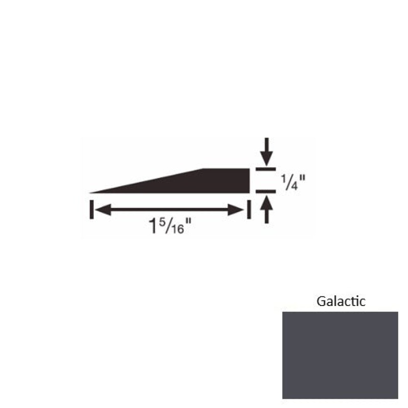 Solid 24 Galactic Rubber Reducer Strip