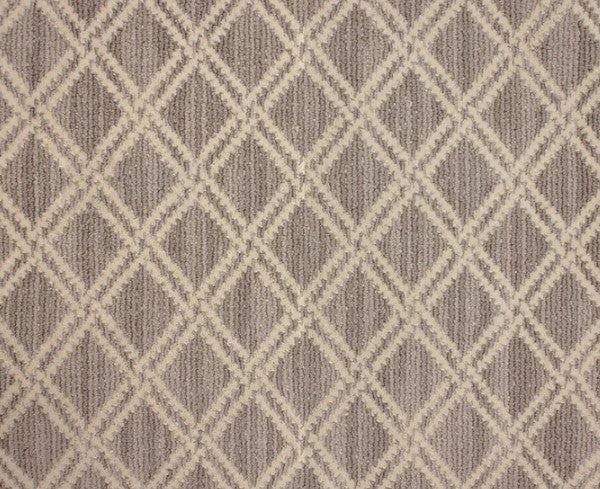 Clearance Sale! Atelier Triumph Rapture Platinum Nylon Carpet - Pattern - 13'6" X 41'2" Dye Lot: 1036846194
