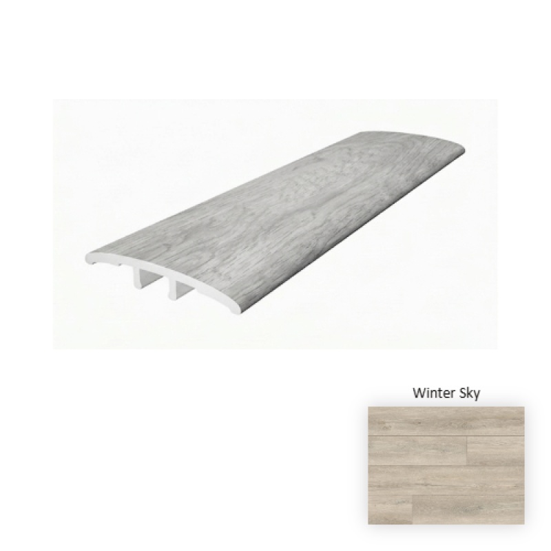 Foundation Winter Sky Luxury Vinyl Moulding / Trim - 94" T Molding - Urethane