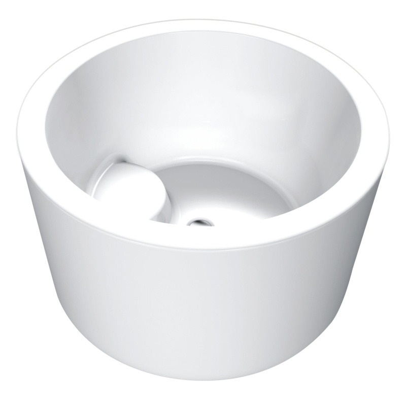 Hg1023 Acrylic Freestanding Soaking - White - 41" X 41"