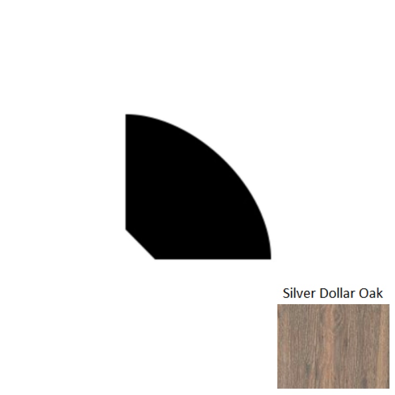 Silver Dollar Oak Hardwood Quarter Round Trim