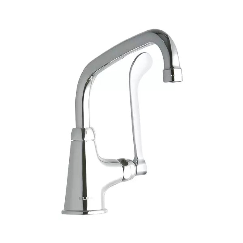 Lk535at08t6 Chrome Deck Mount Kitchen Faucet - Single Handle / One Hole - Chrome