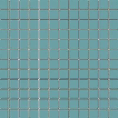 Unglazed Mosaics Clearface Ocean Tide Porcelain Mosaic - 1" X 1" - Unglazed