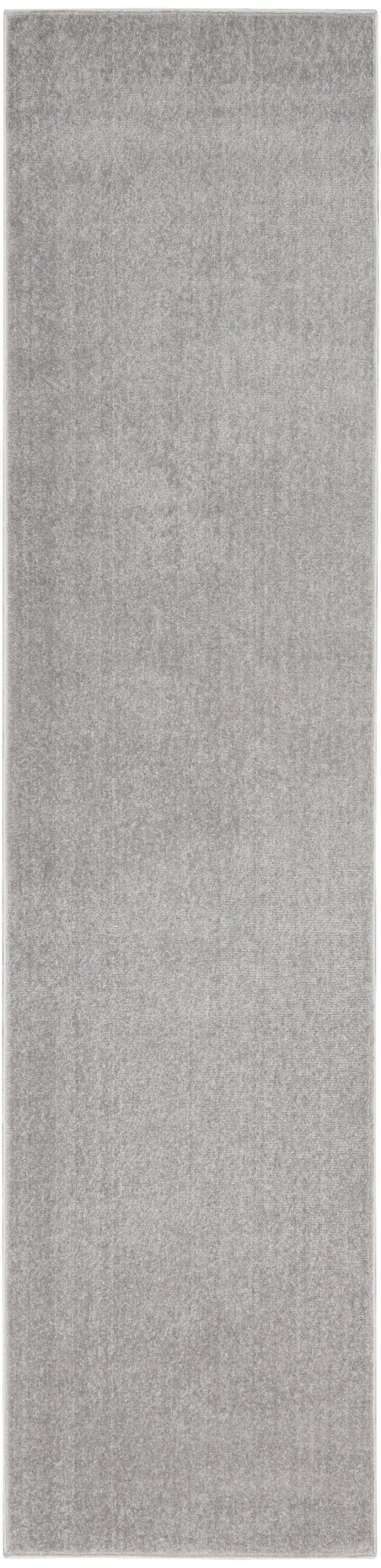 Nourison Essentials Silver Grey Outdoor Area Rug