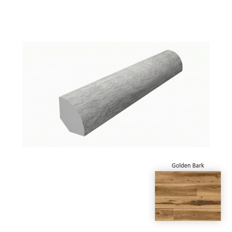 Foundation Golden Bark 96" Quarter Round