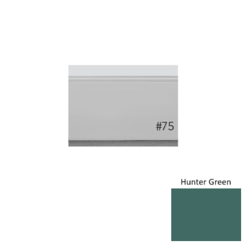 Pinnacle Plus #75 Level Hunter Green Rubber Wall Base