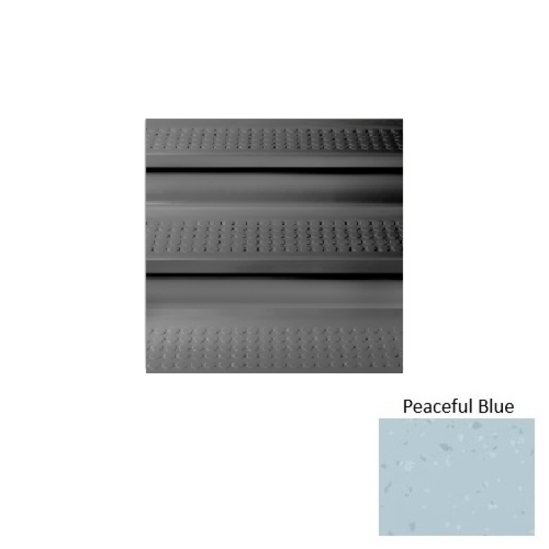 Roppe Symmetry Peaceful Blue Textured Stair Tread