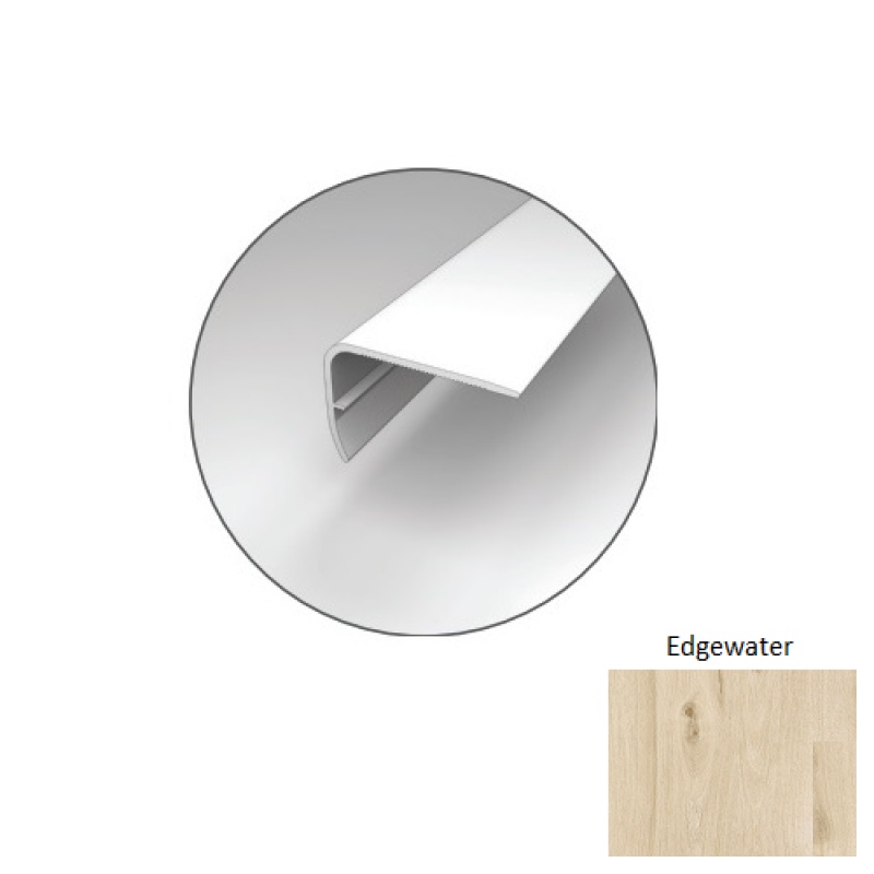 Burkwood Cove Edgewater Luxury Vinyl Overlap Stair Nose