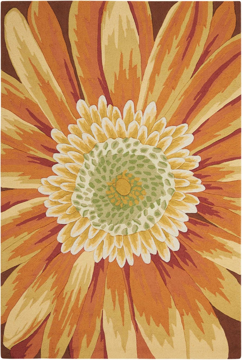 Fantasy Fa09 Multicolor Polyester Contemporary Area Rug
