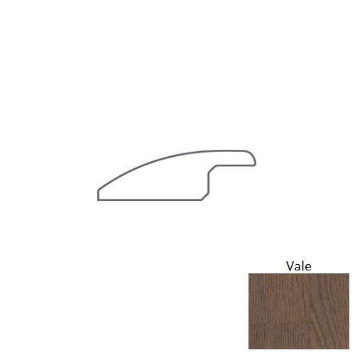 Exploration West Vale Hardwood Moulding / Trim - 2" x 78" Overlap Reducer