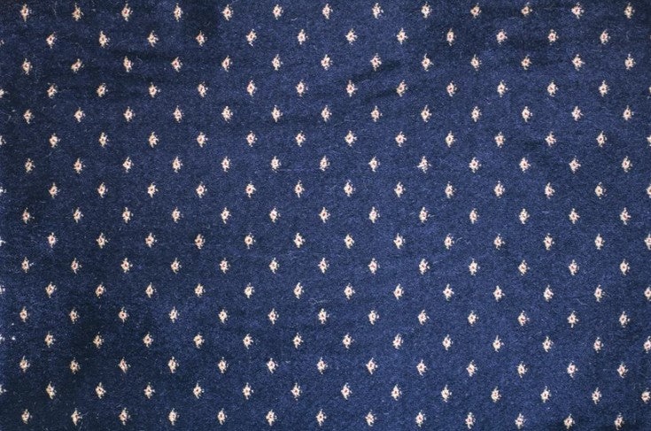 Lake Point Navy Polypropylene Carpet - Pattern