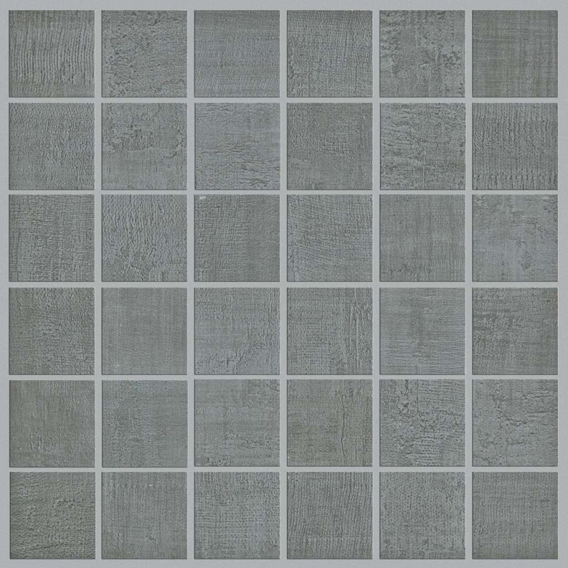 Tessuto Fumo Porcelain Mosaic - 11.77" X 11.77" - Light Textured