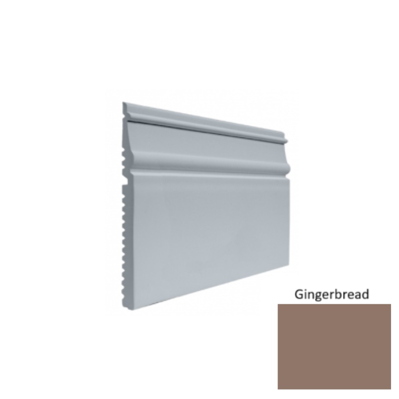 Contours #55 Nobility Gingerbread Rubber Profiled Wall Base - Satin - 5 1/2" X 8 Ft