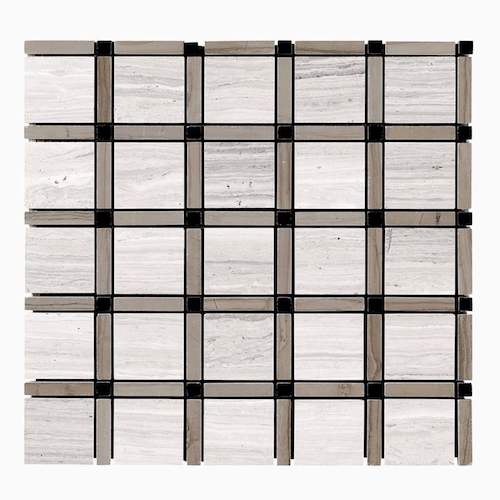 Stream Stone Sleek C Grey / Taupe Mosaic