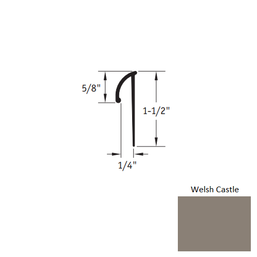 Johnsonite Welsh Castle Vinyl Moulding Trim