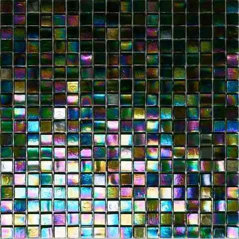 Alma Line Nibble Ne35 Glass Mosaic - 0.6" X 0.6" - Glossy