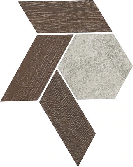 Historic Limestone Lineage Blend Porcelain Mosaic