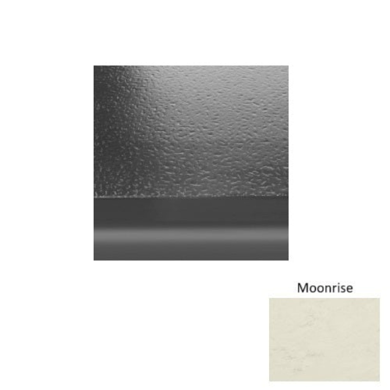 Marbleized 95 Moonrise Hammered Rubber (Sq) Stair Tread With Riser - Hammered
