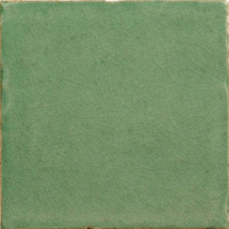 Contempee Ivy Handcrafted Ceramic Tile - Glossy - 4" X 4"